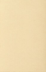 Fototapeta premium Plain light yellowish brown paper sheet