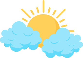 Fototapeta premium Weather Icon ilustration