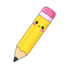 vector illustration of pencil