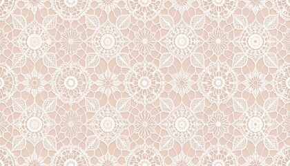 Exquisite white lace fabric with intricate floral patterns for elegant designs.