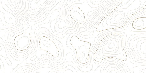 Topographic contour map. Vector cartography illustration. Topography and geography map grid abstract backdrop.