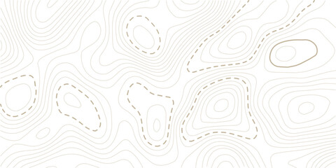 Topographic contour map. Vector cartography illustration. Topography and geography map grid abstract backdrop.
