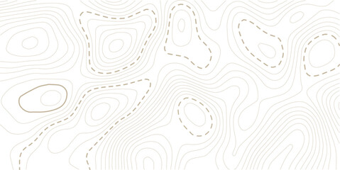 Topographic map lines background. Abstract vector illustration.