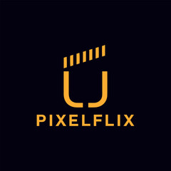 video production filming logo design vector