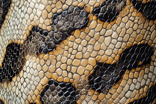 A detailed texture of snake skin