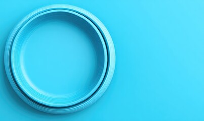 Light-blue, concentric circles on a light-blue background