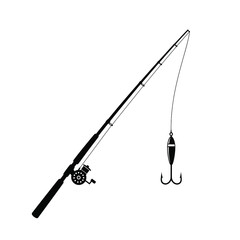 Fishing rod float hook reel line