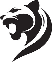 vector image of a lion