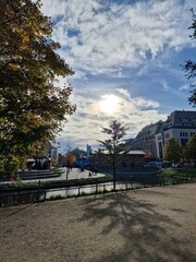 Obraz premium view of the city