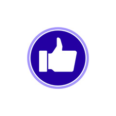 Icon a like, isolated against a clean background.
