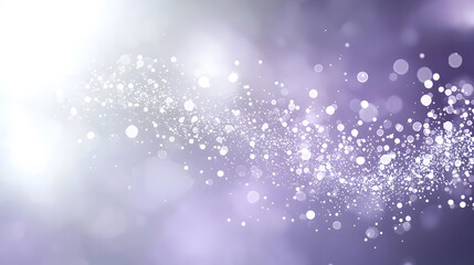 Soft, swirling, light particles in a gradient of purple and white.  A blurred background creates a dreamy effect