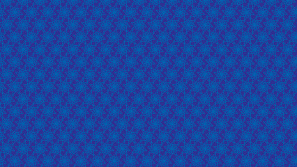 A repeating pattern of abstract shapes in shades of blue creating a textured background image