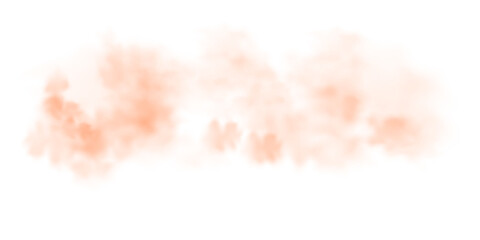 Fog or smoke isolated transparent special effect. White vector cloudiness, mist or smog background. Vector illustration