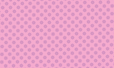 Pink Blossom Repeat Elegant Floral Pattern Background. 