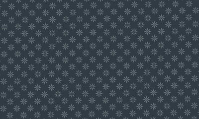 Fototapeta premium Black Blossom Repeat Elegant Floral Pattern Background. 