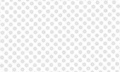Light Grey Blossom Repeat Elegant Floral Pattern Background. 