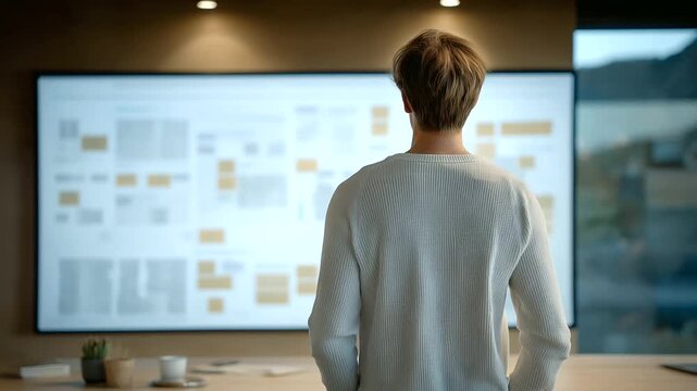 Brainstorming Interface with AI Feedback Iteration Technology