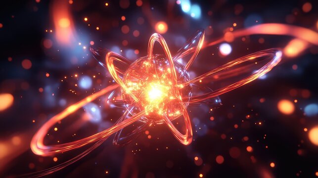wavefunction lighting up quantum particle