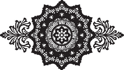 Mystic Mandala Flower Vector Bundle