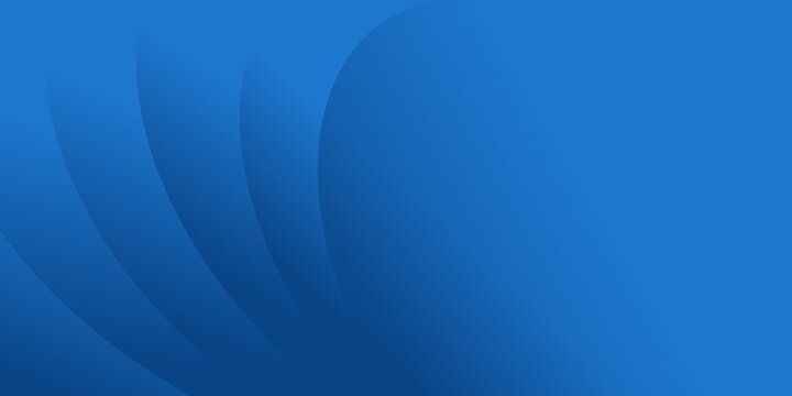 Professional deep blue abstract background with smooth wavy gradients, ideal for corporate branding or serene technological themes.