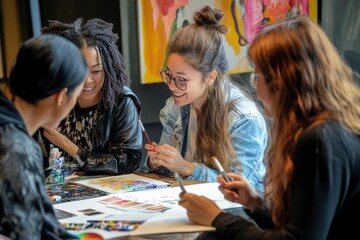 Teamwork through Art – Inclusive creativity in a shared studio space