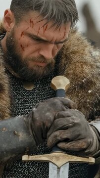 Brave story: Viking adventurer, warrior figure, Slav pioneer, seafarer tale, Scandinavian traveler, medieval odyssey, Varangian strength, Normanni myth, early navigator