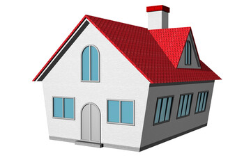 PNG. Trasparente. Casa, icona di abitazione isolata su sfondo trasparente