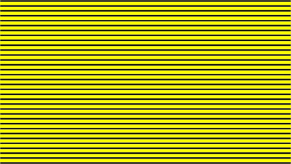 Obraz premium A bold statement of vibrant yellow contrasted with strong black horizontal lines conveying order 