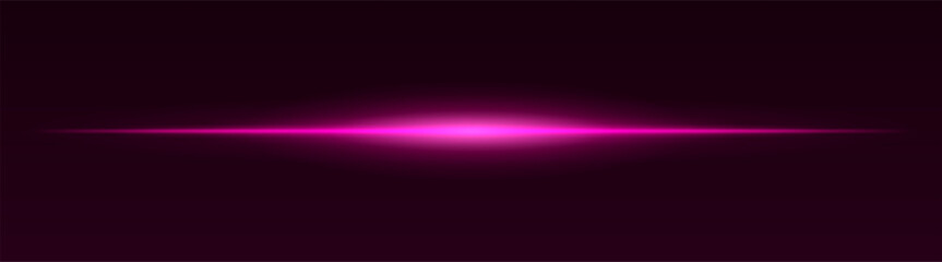 Single horizontal beam with expanded center and smooth fade on both sides. Balanced composition with gentle motion and soft edge lighting.
