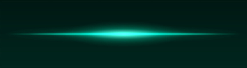 Single horizontal beam with expanded center and smooth fade on both sides. Balanced composition with gentle motion and soft edge lighting.