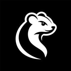 Weasel Crest Logo in Vector