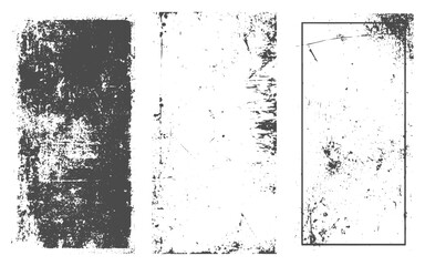 Overlay textures set stamp grunge effect. Old damage Dirty grainy and scratches. Collection of grunge textures, overlay textures transparent background