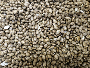 Pinto beans at a market