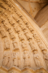 Santa Maria la Blanca Church in Villalcazar de Sirga, Spain.