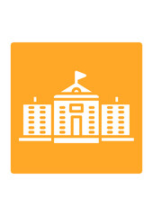 Obraz premium University Icon