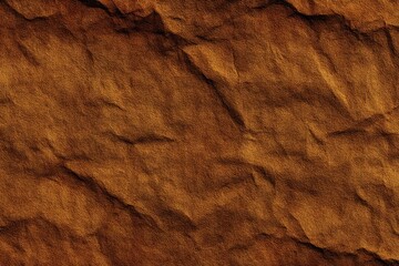 Textured brown crumpled paper