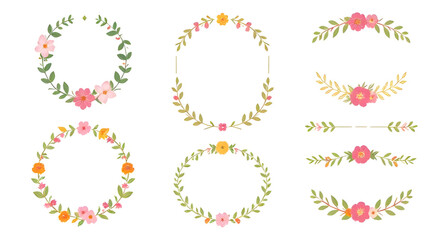 Blooming wreath, Wedding flower wreath, Romantic flower wreath, Botanical wreath, Colorful flower wreath, Garden wreath, Floral circle, Rose wreath, Daisy wreath, Peony wreath, Wildflower wreath, Vint