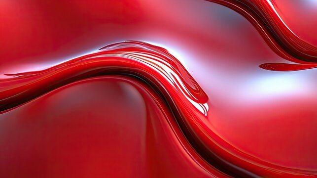 trend red curve