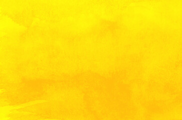 Hand painted yellow watercolor background.