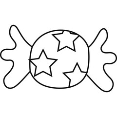 Candy Line Illustration