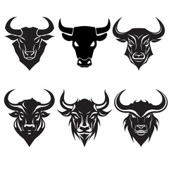 bull head vector