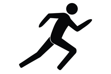 running man silhouette