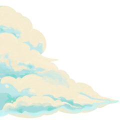 Fototapeta premium Cloud Illustration