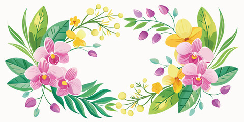 a-decorative-floral-frame-featuring-various-flower.eps