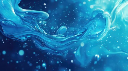 transition floating presentation slide