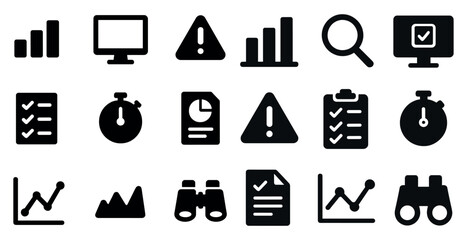 set of icons