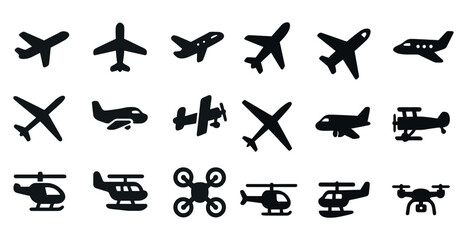 animals icons set