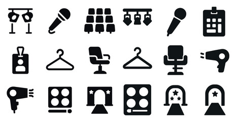 Obraz premium set of kitchen utensils