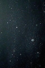 Fototapeta premium White chalk texture on black chalkboard, grunge background, surface, blank