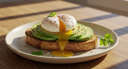 Delicious Poached Egg and Avocado Toast Recipe